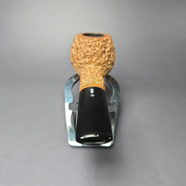 Jacono 2015 Knight E Rusticated Squat Apple Estate Briar Pipe, Italian Estates - Image 5