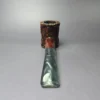 Ascorti New Dear Wax Drip Carved Poker Estate Briar Pipe, Unsmoked - Image 5