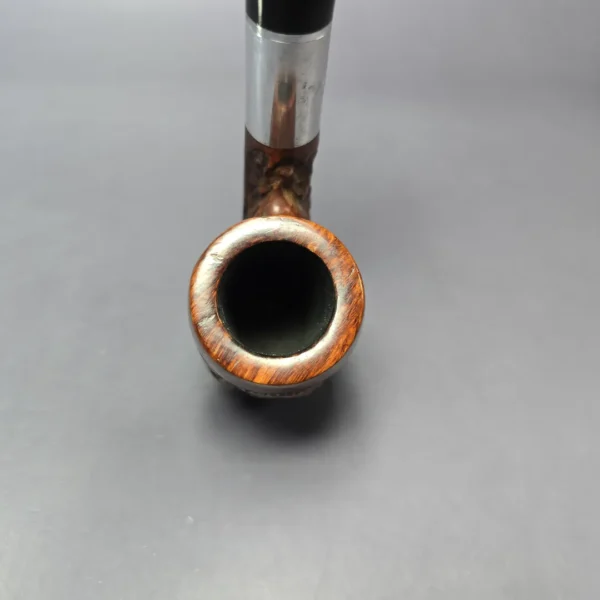 LHS Purex Rusticated Cavalier Estate Briar Pipe, American Estates - Image 5