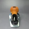 C-Pipe Sandblasted Nosewarmer Apple Handmade Briar Pipe, New - Image 5