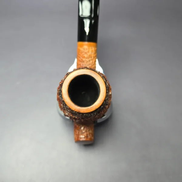 Mastro Geppetto XL Rusticated Cavalier Estate Briar Pipe, Italian Estates - Image 5