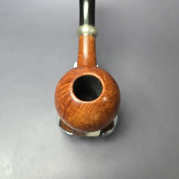 Rolando Negoita XL Smooth Ball w/ Silver Estate Briar Pipe, American Estates - Image 5