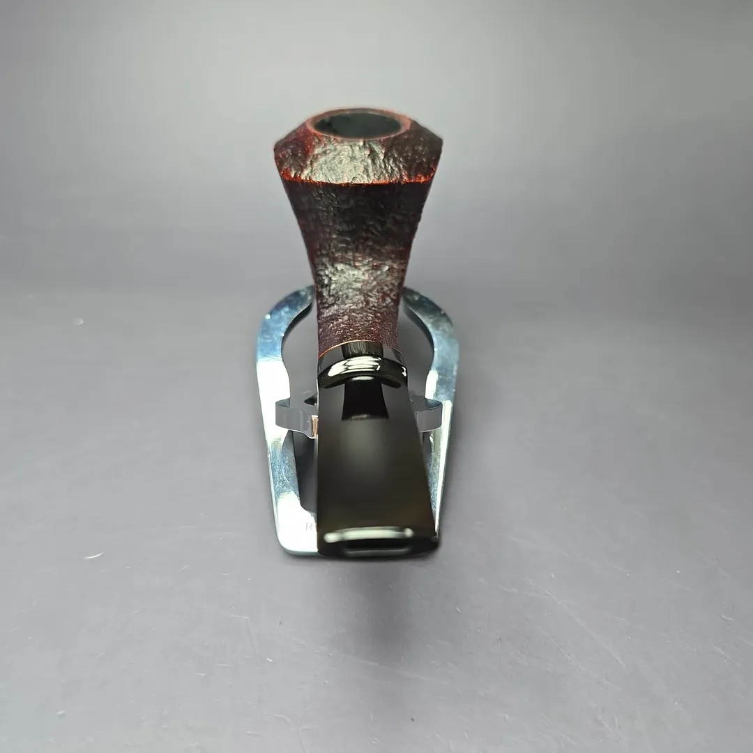 Bjorn Bengtsson 1988 Sandblasted Horn Estate Briar Pipe, Swedish Estates - Image 5