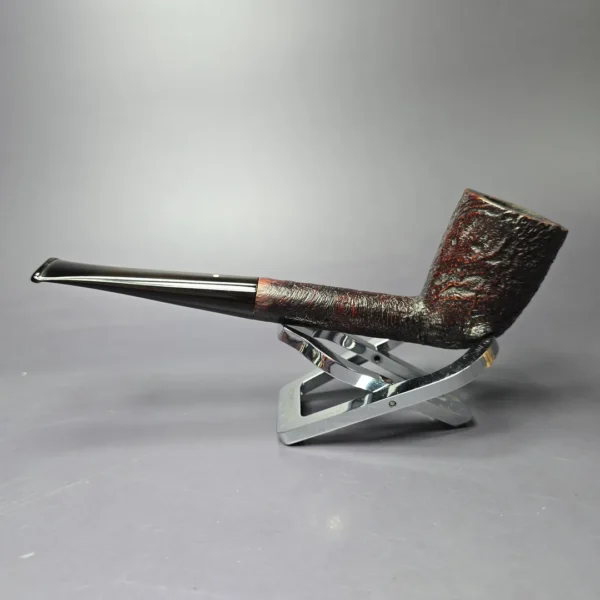 Dunhill 1960 Shell Briar 137 Sandblasted Dublin Estate Briar Pipe, English Estates - Image 5