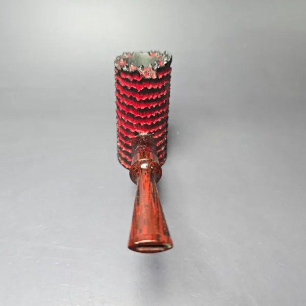Eclesias Pipes “Dragon Scale” Contrast Sandblasted Poker Handmade Briar Pipe, New - Image 5