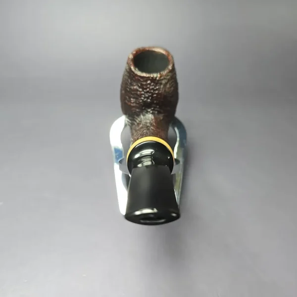 Jared Coles 2023 Sandblasted Brandy w/ Boxwood Estate Briar Pipe, American Estates - Image 5