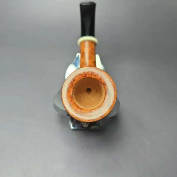 Soren Eric Andersen Smooth Horn w/ Mammoth Estate Briar Pipe, Unsmoked - Image 5