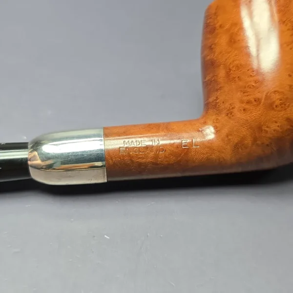 Barling's Make 1953 63 YOW EL Smooth Billiard w/Silver Estate Briar Pipe, English Estates - Image 5