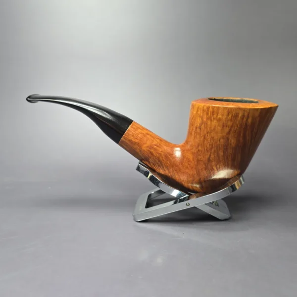 Savinelli Autograph Grade 6 Smooth Freehand Estate Briar Pipe, Italian Estates - Image 5