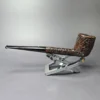 Dunhill 1960 Shell Briar 331 Sandblasted Billiard Estate Briar Pipe, English Estates - Image 5