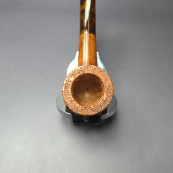 Dave Neeb Spot Carved Billiard Handmade Briar Pipe, New - Image 6