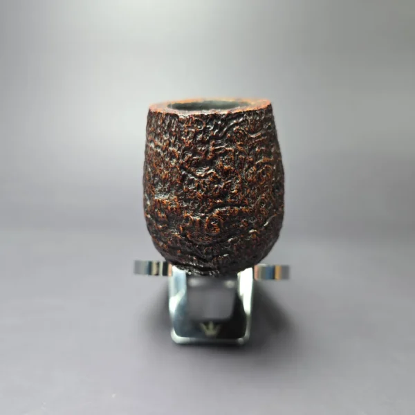 Ascorti KS Sandblasted Brandy Estate Briar Pipe, Italian Estates - Image 6