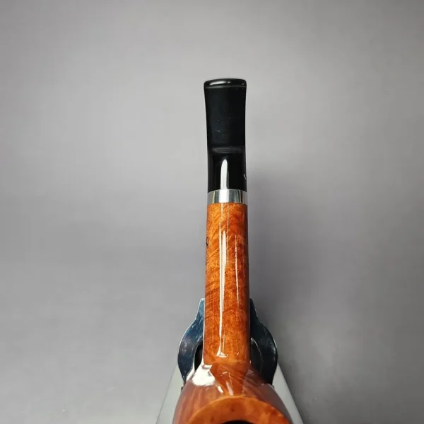 Giordano Lucca 2 Smooth Lovat w/Silver Estate Briar Pipe, Unsmoked, 9mm - Image 6