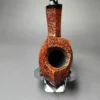 HS Studio Sandblasted Blowfish Estate Briar Pipe, Unsmoked - Image 6