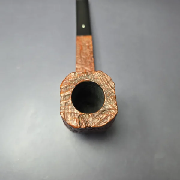 Dunhill 1961 Tanshell ODA 836 Sandblasted Panel Estate Briar Pipe, English Estates - Image 6