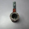 Ascorti New Dear Wax Drip Carved Poker Estate Briar Pipe, Unsmoked - Image 6