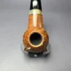 Marek Kando Smooth Wide Shank Bulldog w/Horn Estate Briar Pipe, Other Estates - Image 6