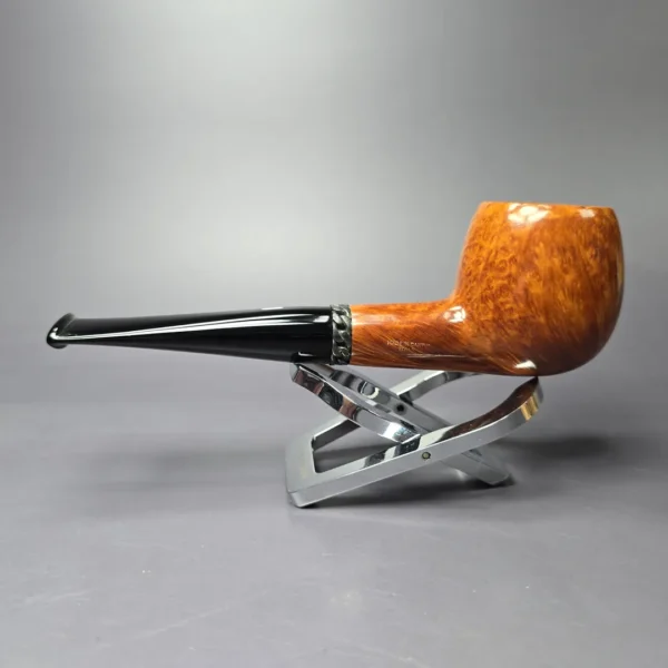 Castello 2002 Collection Le Catene Apple w/ Silver Estate Briar Pipe, Unsmoked - Image 6