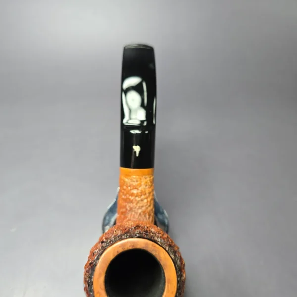 Mastro Geppetto XL Rusticated Cavalier Estate Briar Pipe, Italian Estates - Image 6