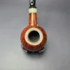 Bonsai Pipes Smooth Squat Apple w/ Ivorite Handmade Briar Pipe, New - Image 6