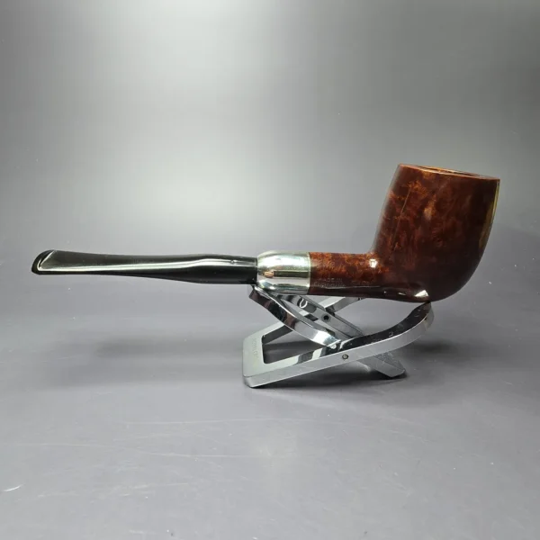 Barling's Make 1953 YOW 249 EXEL Smooth Army Mount Billiard Estate Briar Pipe, English Estates - Image 6