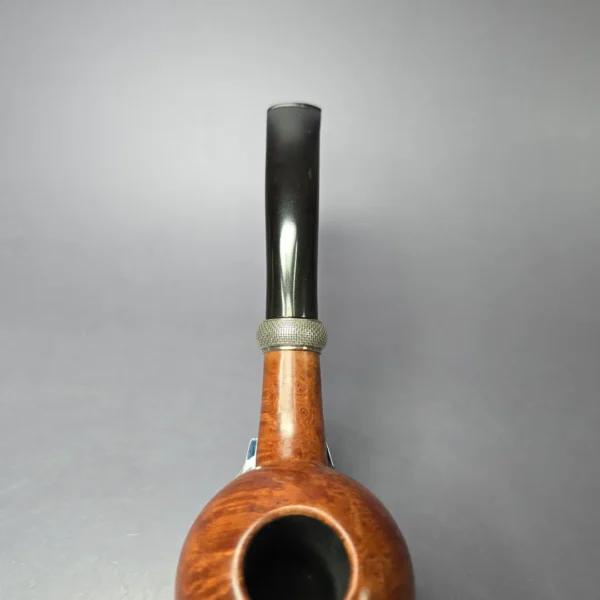 Rolando Negoita XL Smooth Ball w/ Silver Estate Briar Pipe, American Estates - Image 6