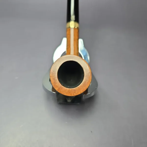 James Upshall 1986 Grade B Billiard w/ 9k Gold Estate Briar Pipe, English Estates - Image 6