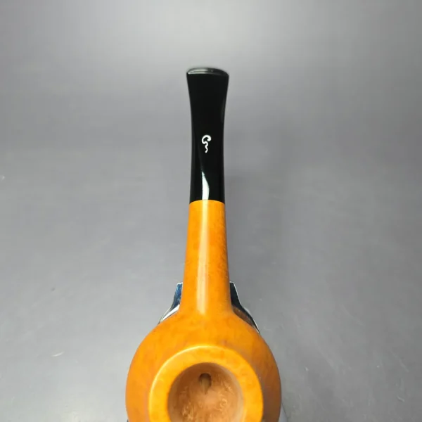 Le Nuvole 4 Cloud Smooth Squat Pot Estate Briar Pipe, Unsmoked - Image 6