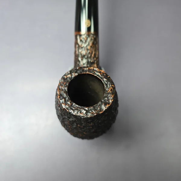 James Upshall Empire Acclaim Magnum Rusticated "LC" Estate Briar Pipe, Unsmoked - Image 6