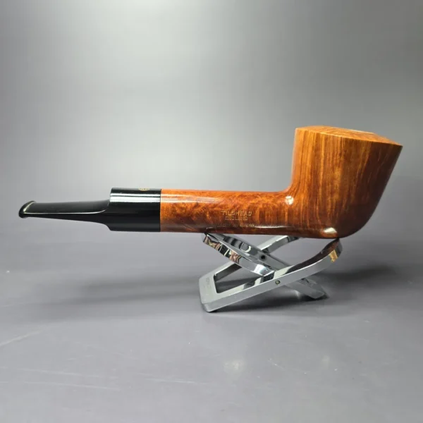 James Upshall B Grade EXL Smooth Long Shank Dublin Estate Briar Pipe, Unsmoked - Image 6