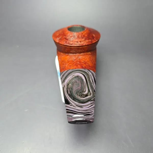 Eclesias Pipes Sandblasted Eskimo Handmade Briar Pipe, New - Image 6