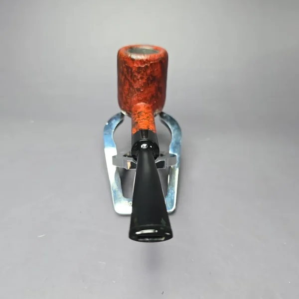 Eclesias Pipes Contrast Sandblasted Billiard Handmade Briar Pipe, New - Image 6