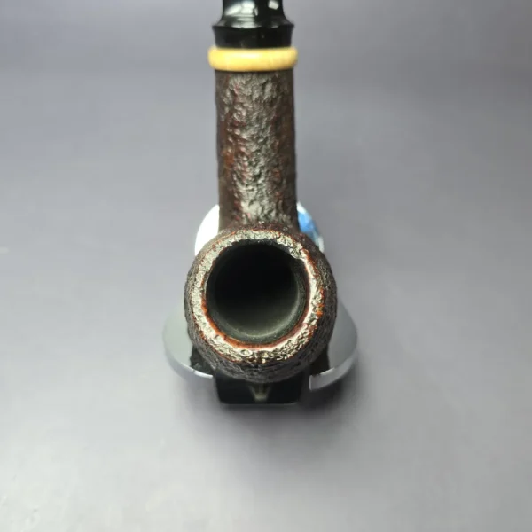 Jared Coles 2023 Sandblasted Brandy w/ Boxwood Estate Briar Pipe, American Estates - Image 6