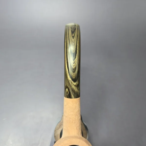 Pipe Tristan Natural Sandblast "LC" Handmade Briar Pipe, New - Image 6