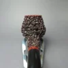 Walt Cannoy Cardinal House Munn Lava Rock Bulldog Handmade Briar Pipe, New - Image 6