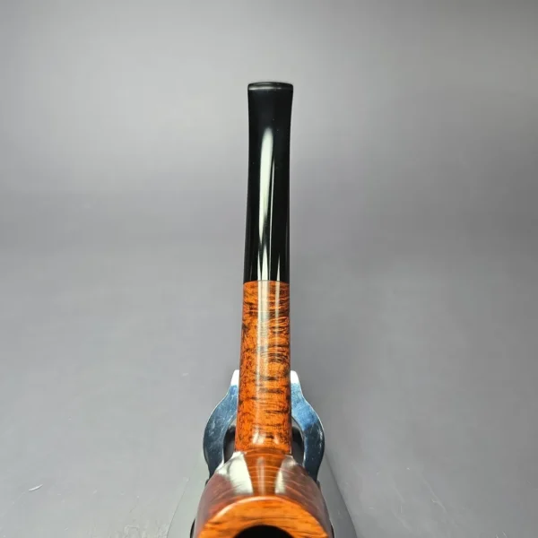 Walt Cannoy 10th Anniversary Cardinal House Langford Smooth Billiard Handmade Briar Pipe, New - Image 7