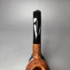 Chacom Flame Grain 871 Sandblasted Author Estate Briar Pipe, Unsmoked - Image 7