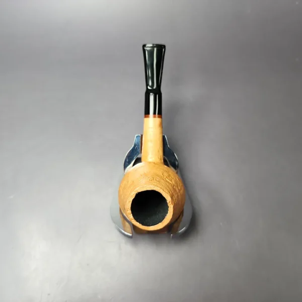 Proxima by Piero Vitale Natural Sandblasted Brandy Briar Pipe, New - Image 7