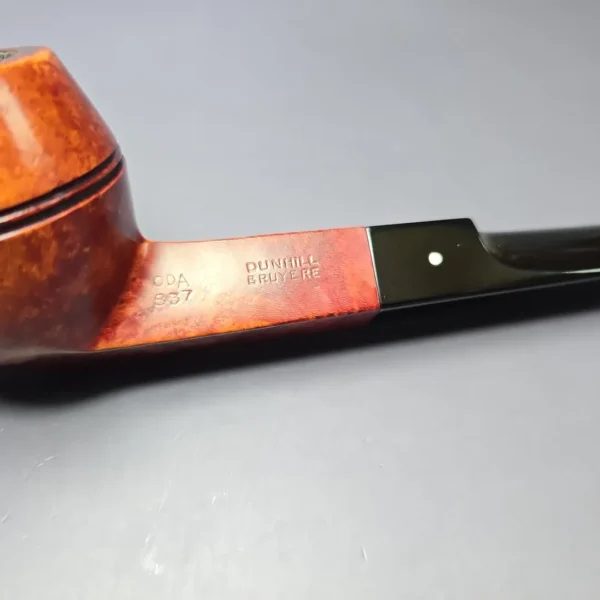 Dunhill 1960 Bruyere ODA 837 Smooth Bulldog Estate Briar Pipe, English Estates - Image 7