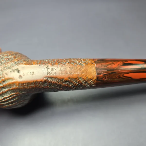 Dunhill 1982 Cumberland 61032 XL Sandblasted Billiard Estate Briar Pipe, English Estates - Image 7