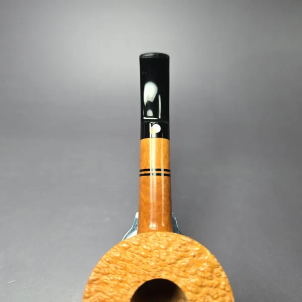 Cavicchi CCCCC Grade Smooth Dublin w/ Briar Accent Estate Briar Pipe, Unsmoked - Image 7
