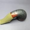 Voboril Pipes Partially Sandblasted Chubby Bulldog Estate Briar Pipe, Unsmoked - Image 7