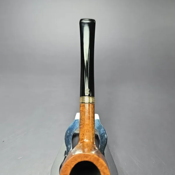 James Upshall 1986 Grade B Billiard w/ 9k Gold Estate Briar Pipe, English Estates - Image 7