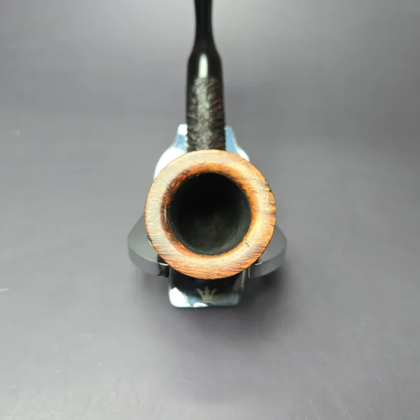 Sasieni Patent Fantail 71 Rusticated Billiard Estate Briar Pipe, English Estates - Image 7