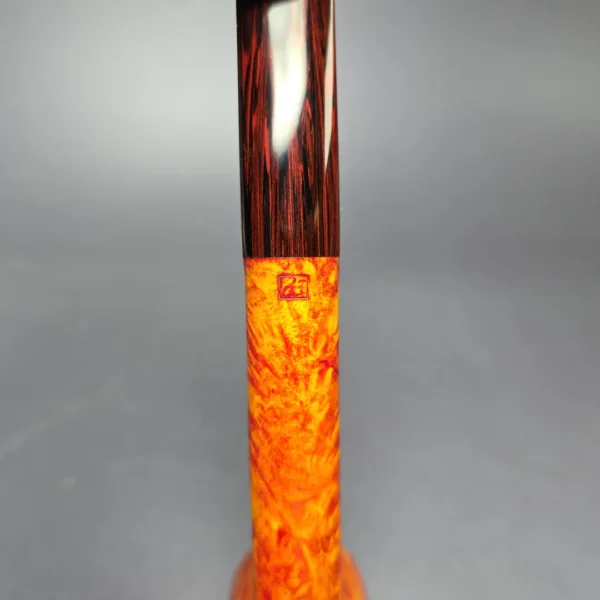 Eclesias Pipes Smooth Featherweight Canadian Estate Briar Pipe, Unsmoked - Image 7