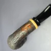 Jared Coles 2023 Sandblasted Brandy w/ Boxwood Estate Briar Pipe, American Estates - Image 7