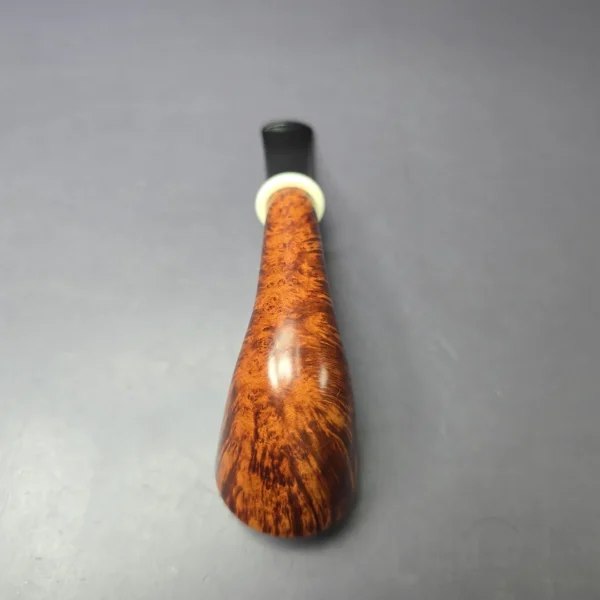 Soren Eric Andersen Smooth Horn w/ Mammoth Estate Briar Pipe, Unsmoked - Image 7