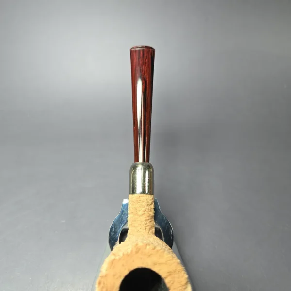 Pipe Tristan Natural Granite Army Mount Billiard Handmade Briar Pipe, Unsmoked - Image 7