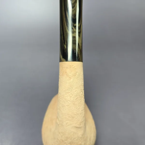 Pipe Tristan Natural Sandblast "LC" Handmade Briar Pipe, New - Image 7