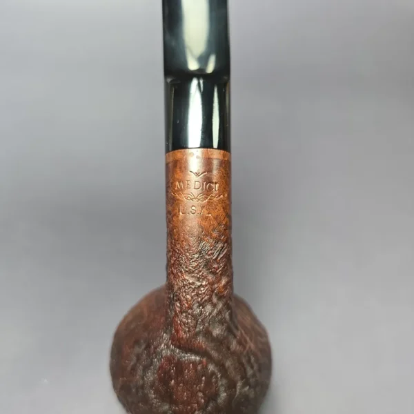 Medici (Todd Johnson & Adam Davidson) Sandblasted Tomato Estate Briar Pipe, American Estates - Image 7